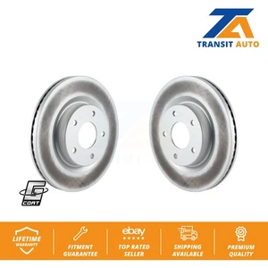 Front Coated Disc Brake Rotors Pair For Nissan Altima KG-100271 - Picture 1 of 8