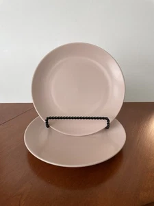 (2) Year & Day Salad Dessert Plates Pale Pink Qty 2 - Picture 1 of 4