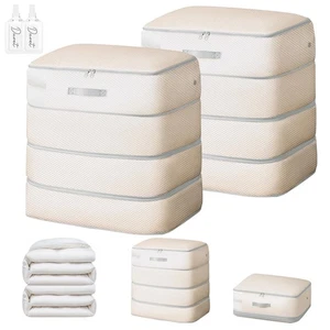 Comforter Storage Bag - 130L Large Capacity Blanket Storage Bags 4-Layer Ultr... - Bild 1 von 7