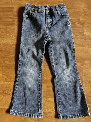 De colección Skechers Boot Cut Denim Jeans Pantalones para Niñas Talla 4T Jeans Foto 1 de 4
