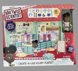 Nuevo juego STEM de lujo Ada Twist Scientist Create-A-Lab 57 piezas Netflix juguete para niños - Imagen 1 de 6