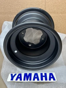 Genuine OEM Yamaha Rear BLACK Rim Wheel 9x8 4x115 1td-f5390-11-00🔥FAST SHIP🔥R1 - Picture 1 of 4