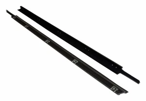 Crown Outer Door Glass Weatherstrip Kit for 97-06 Jeep TJ Wrangler w/ Full Steel - Picture 1 of 1
