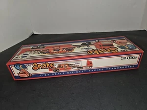 DON PRUDHOMME THE SNAKE ERTL DIE CAST RACING TRANSPORTER RACE IMAGE 1/64 #502 LE - Picture 1 of 3