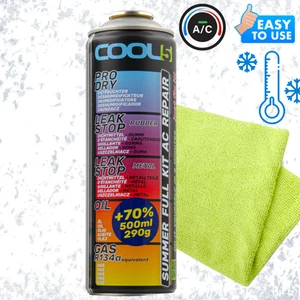 R12/R134a Refrigerant 5in1 for A/C Cool5 replacement 290g - Picture 1 of 6