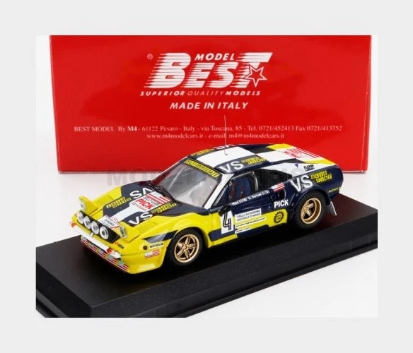 1/43 BEST-MODEL - FERRARI - 308 GTB Gr.4 TEAM JOLLY CLUB (night version) N 4 986