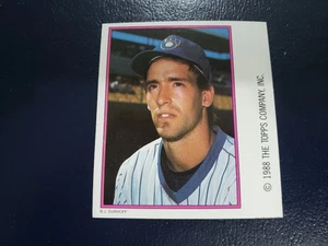 B.J. Surhoff Brewers 1988 All-Star Set Non Glossy PROOF RARE ODDBALL - Picture 1 of 2