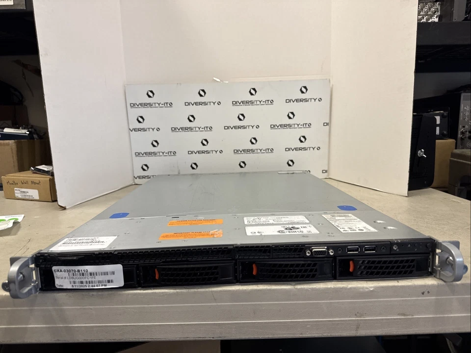 Riverbed CXA-03070-B110 Server Xeon WAN w/ 2x 1tb hds - Image 1 of 4