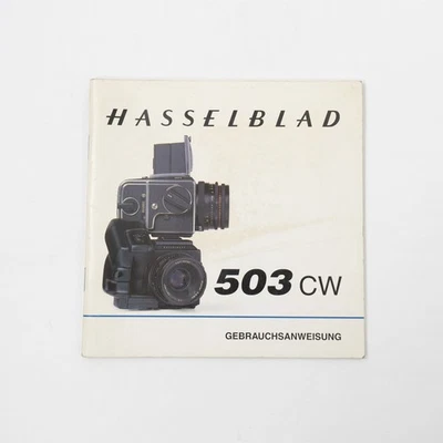Hasselblad 503CW Manual DE version - Image 1 of 3