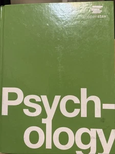 Psychology by OpenStax [Official Print Version, hardcover, (604) - Picture 1 of 3