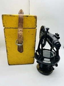 Vintage W&L.E. Gurley Transit Modell 38177 Vermessungsgerät mit Originalkoffer - Bild 1 von 23