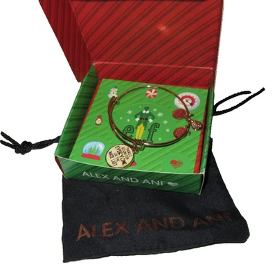 Caja de tarjetas brazalete Alex and Ani ELF, HAY ESPACIO PARA TODOS EN LA BONITA LISTA Foto 1 de 4