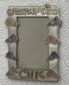 Cornice portafoto Cheering Chic 6x4" metallo B5 - Foto 1 di 4