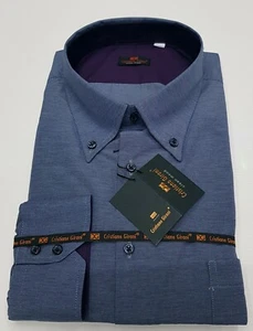 CAMICIA TAGLIE FORTI CRISTIANO GIRANI CALIBRATA COLORE AZZURRO SCURO 5 XL - Imagen 1 de 3