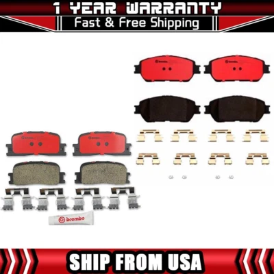 Pastillas de freno delanteras + traseras de cerámica para Lexus ES300 2002-2003 - Brembo Premium OE Foto 1 de 4