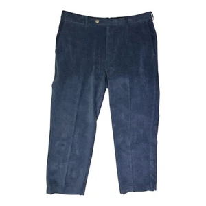 Peter Millar Size 34 Nanoluxe Blue-Grey Corduroy Pants *Hemmed 26.5" Inseam - Picture 1 of 7