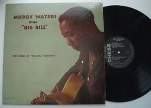 MUDDY WATERS Sings Big Bill VG++ CHESS 1444 Mono original Blues vinyl LP sheldon - Picture 1 of 6