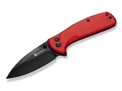 SENCUT ArcBlast Aluminum Red Black Blade Taschenmesser Button Lock ✔️ 01WE1200 - Bild 1 von 4