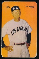 1952 Mother's Cookies (PCL) -#60 STAN HACK -Mgr (Los Angeles Angels) -Brown Belt