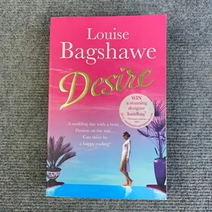 Desire by Louise Bagshawe 2010 libro de bolsillo thriller romance - Imagen 1 de 8