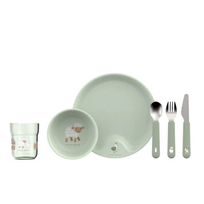Mepal Little Dutch Kindergeschirr Set Mio 6-teilig - little farm - Bild 1 von 3