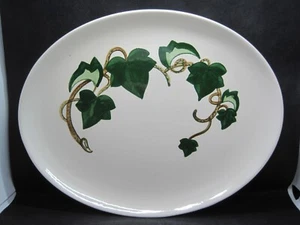 Vintage California Ivy Poppytrail by Metlox Oval Serving Platter 13" - Picture 1 of 3