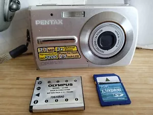 WORKING Pentax Optio L30 7.1MP Compact Digital Camera Tested - Picture 1 of 12