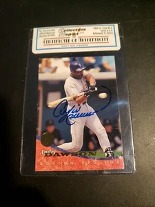 Andre Dawson handsigniert (Echtheitszertifikat) Chicago Cubs toll schön - Bild 1 von 5