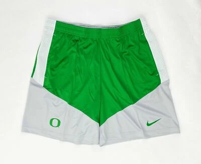 Nike Oregon Ducks Fútbol Flex Corto Para Hombre Grande Verde Gris DJ5125 Bolsillos Foto 1 de 2