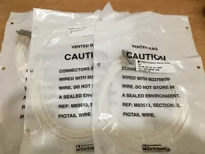 Airborn MM-322-051-261-00WF Prewired MicroD, Mirco-D, LOT, Qty 3 - Picture 1 of 2
