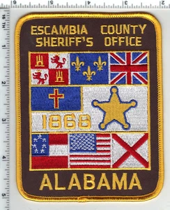 Escambia County Sheriff (Alabama) 2nd Issue Shoulder Patch - Picture 1 of 1