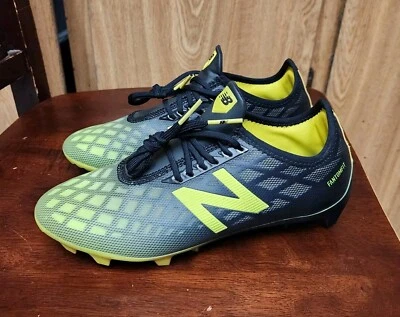 New Balance Furon 4.0 Limited Edition FG Pro Cleats Mens Size 6.5  Black/Volt  - Image 1 of 4