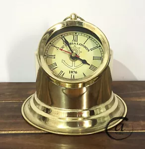 Christmas Victorian Style Clock Small Table Bed Floating Gimbals Clocks New H - Picture 1 of 1