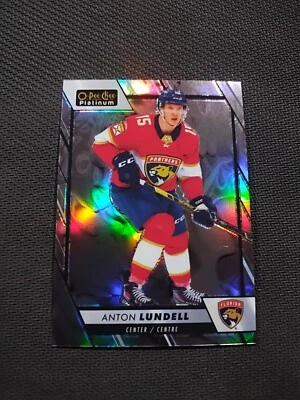 2023-24 O-Pee-Chee Platinum Liquid Metal Anton Lundell #52 Panthers /399🏒🏒💥 - Image 1 of 2