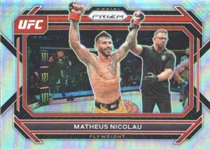 2023 Panini Prizm UFC MMA Prizms Silver #47 Matheus Nicolau