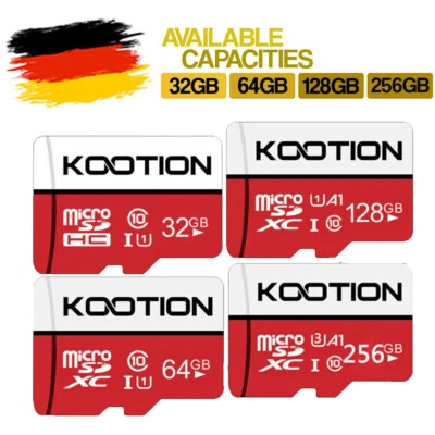 32GB 64GB 128GB 256GB Micro SD Karte Speicherkarte TF Karte für Kamera & Handy