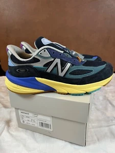 New Balance 990v6 Made USA Taglia 7M/8.5W Action Bronson Lapislazzuli M990AC6 NUOVO - Foto 1 di 13