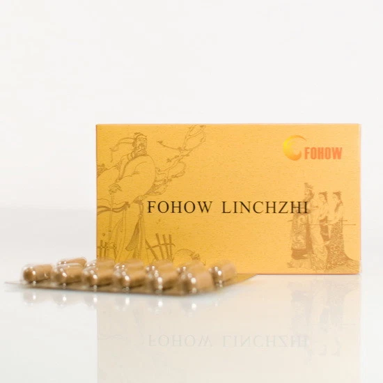 FOHOW HEALTH PRODUCTS CO Kordiceps Reishi Fohow Linchzhi Cordyceps Capsules 24 KAPSELN