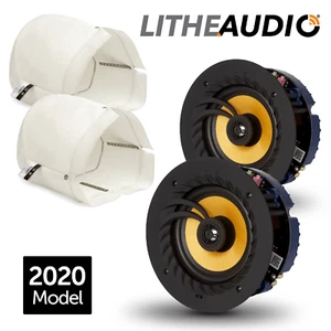 Lithe Audio 6,5" Bluetooth Deckenlautsprecher + Motorhaube Konvolut (Paar)