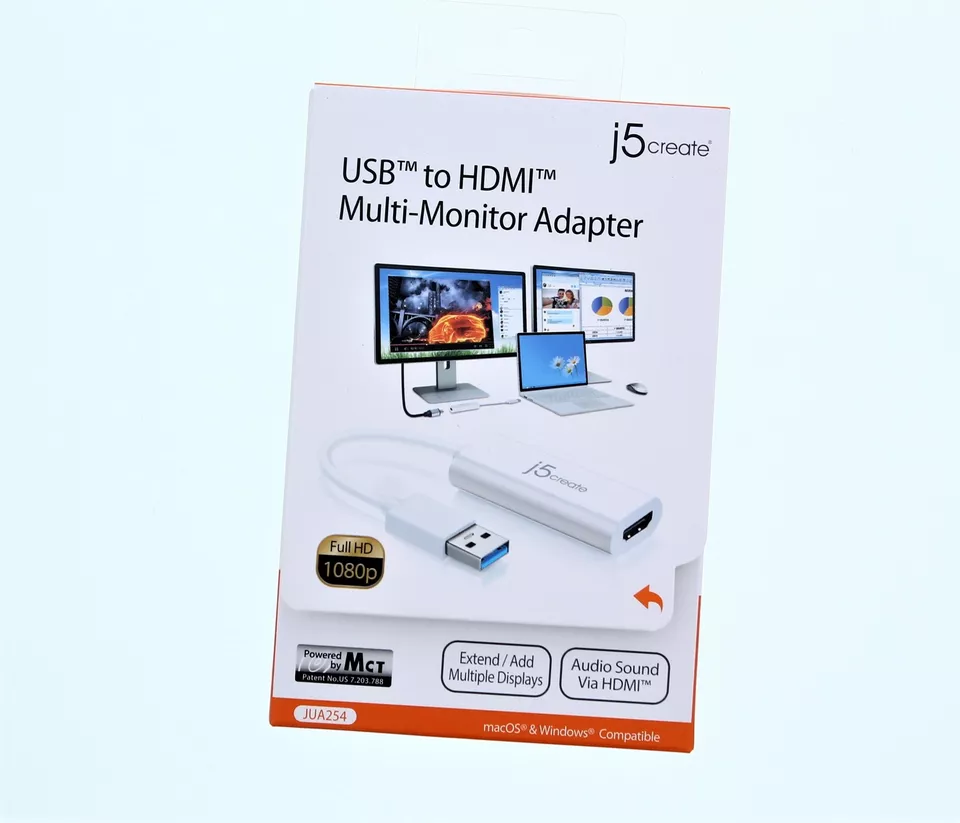 J5create JUA254 USB to HDMI 1080p HD Multi-Monitor Adapter