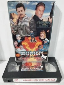 Crimen en Chihuahua Alejandro Alcondez Fernando Almada (VHS Spanish) - Imagen 1 de 5