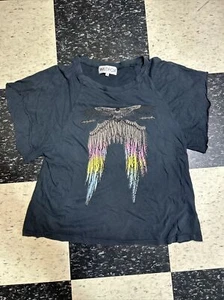 Wildfox Couture Light Feather Raglan Tee Sz M - Picture 1 of 4