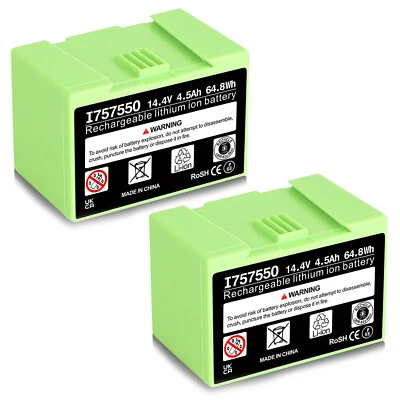 For iRobot Roomba 14.4V Battery i7 e6 7550 e5 e5152 e5154 ABL-D1 e and i Series - Image 1 of 4