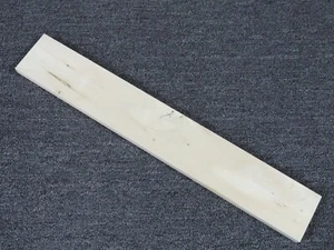 American Holly Wood Lumber Board 21 x 3 1/8 x 5/8 Kiln Dried White Figured - Picture 1 of 6
