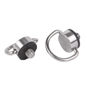 Tornillo para cámara Montaje Anillo D 1/4 Tornillo para cámara Liberación rápida 2 piezas - Imagen 1 de 6
