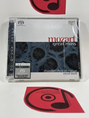 Mozart - Great Mass - Chamber Choir of Europe - Super Audio CD SACD SEALED - Image 1 of 4
