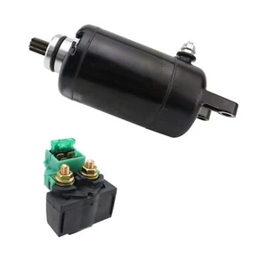 1988-1994 Starter Motor with Relay Fit for Kawasaki Eliminator 250 EL250 18528 - Picture 1 of 7