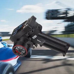 HotRC CT-10B 2.4G Radio Model 10CH RC Transmitter&F-10A Receiver for RC Car Bo4B - Picture 1 of 10