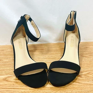 DREAM PAIRS Damen Fiona Mode Stilettos offene Zehenpartie Pump Absatz Größe 10 - Bild 1 von 1