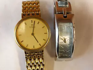 DKNY QUARTZ 2 PIECE MIX LOTS & 1 OTHER MEN'S & WOMEN'S NOT WORKING PARTS PURPOSE - Picture 1 of 13